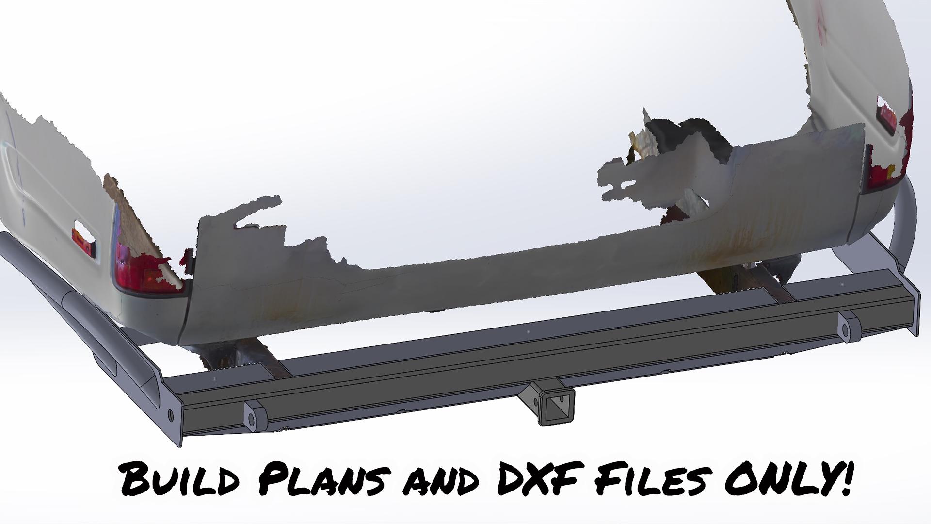 80 Series Land Cruiser Rear Bumper Build Plan and DXF Files - Etsy