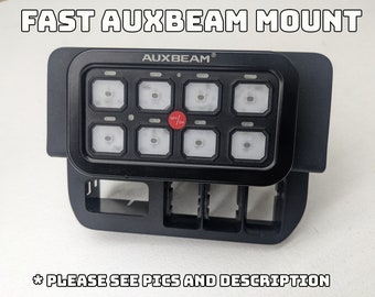 Toyota Tacoma 3rd Gen Auxbeam 6  and 8 gang  Cubby Hole Mount