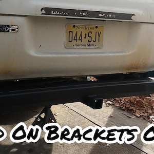 80 Series Land Cruiser Rear Bumper Weld On Brackets ONLY