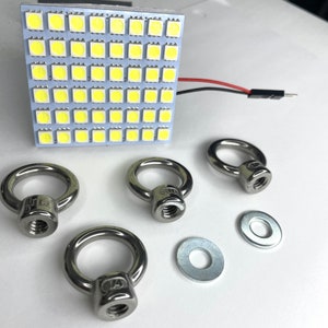 Mounting Nuts and LED Lights for Molle Panel 2nd Gen Tacoma Car Accessories Overlanding Truck