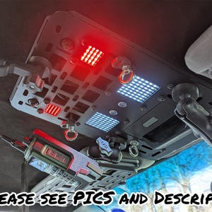 Toyota Tacoma 2nd Gen Overhead Molle Red Light On