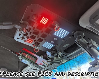 Toyota Tacoma 2.ª generación, luz roja del sistema Molle superior encendida