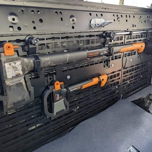 Pannello MOLLE posteriore Toyota Tacoma 2a generazione per cabina doppia 2005-2015 / Attrezzatura e accessori per Overlanding