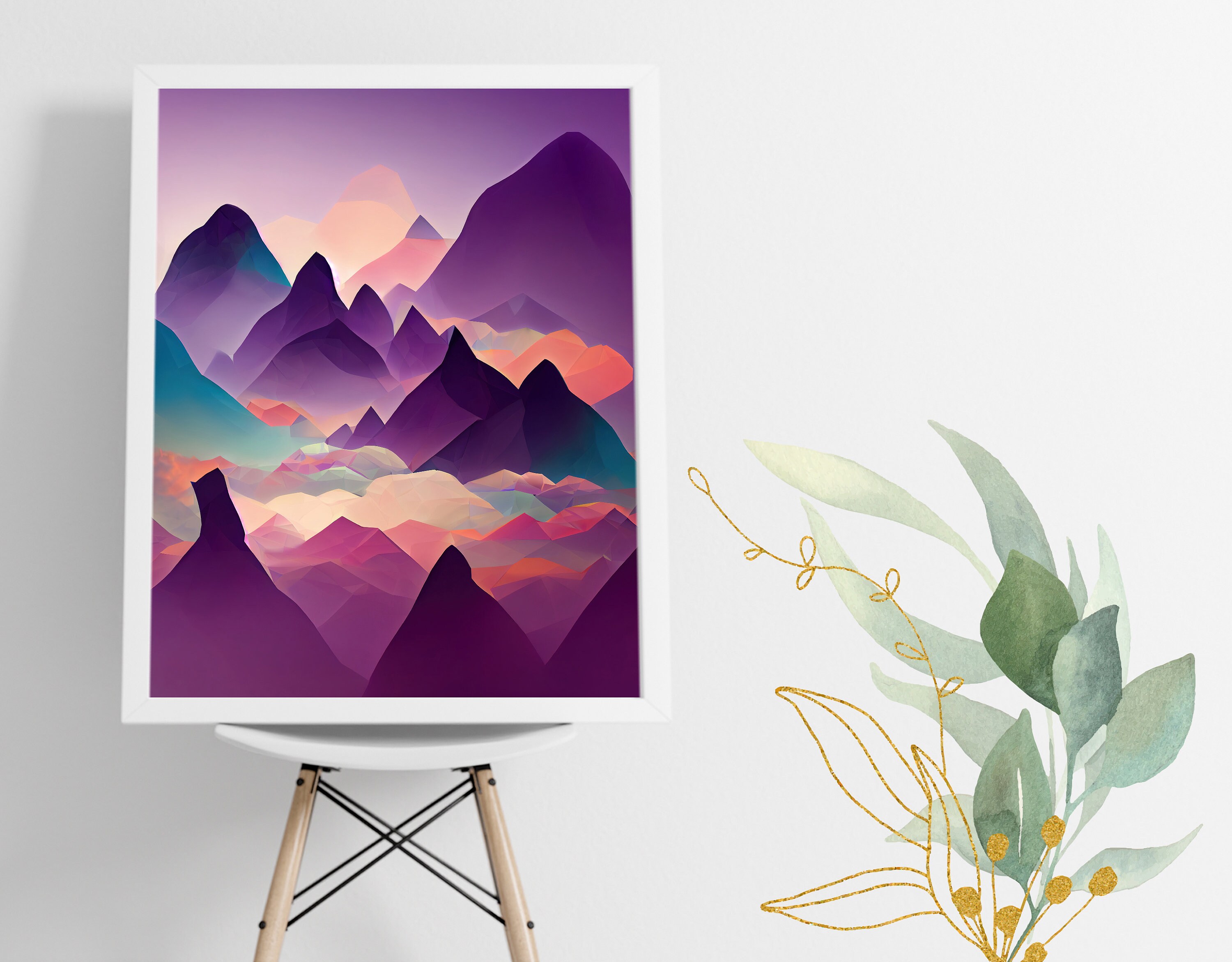 Home Wall Art, Game Room Wall Art, Mount Wall Art, Digital Painting