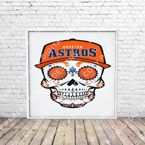 Astros Sugar Skull 