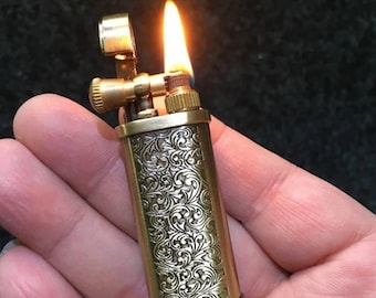 Tang Grass Lighter Vintage Flint Kerosene Cigarette Lighters Cool Gadgets for Men Lighter Gift for Him/Her for Father's Day & Christmas Gift