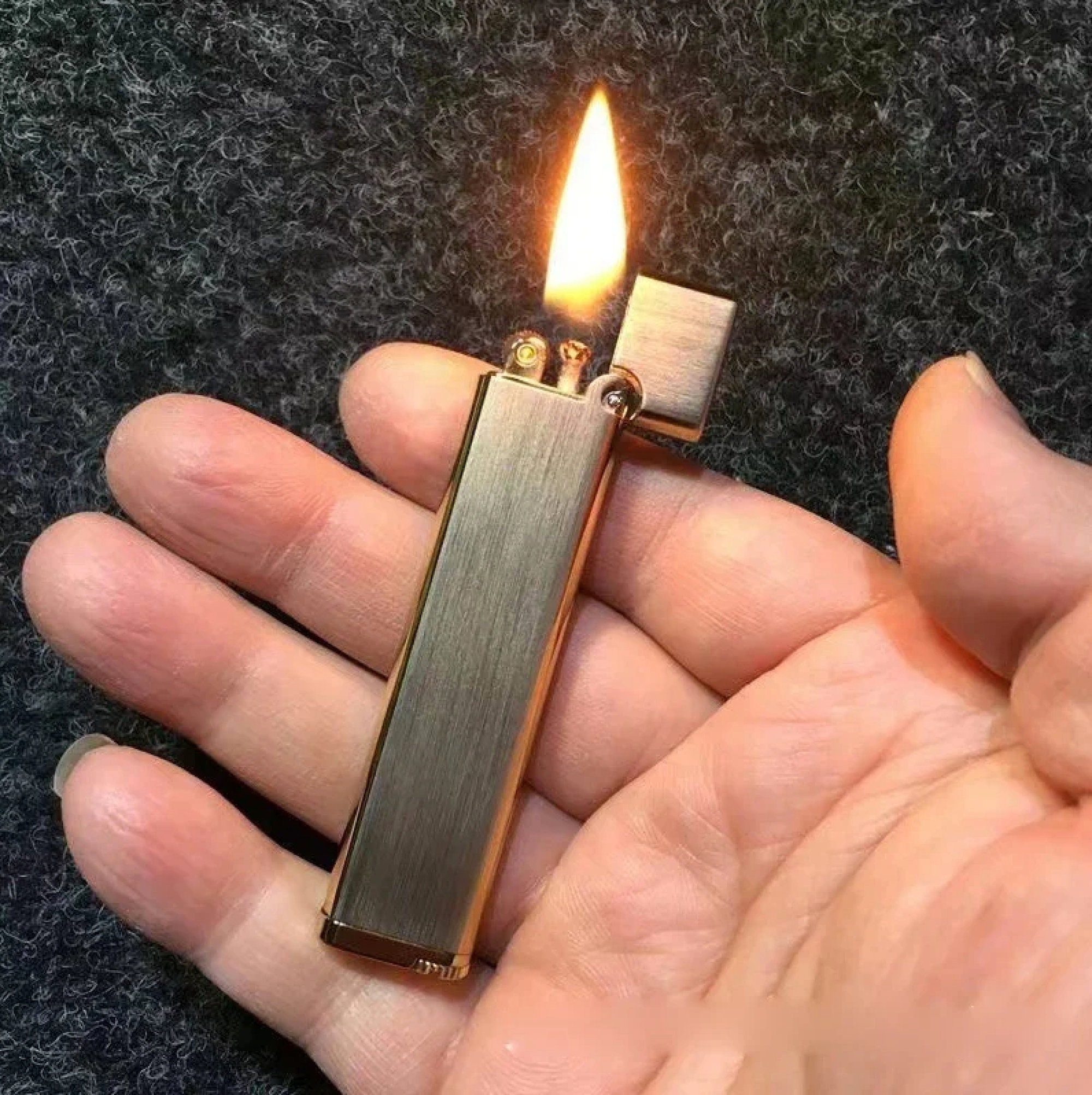 antiguo mechero o encendedor zippo, viii mall b - Compra venta en  todocoleccion