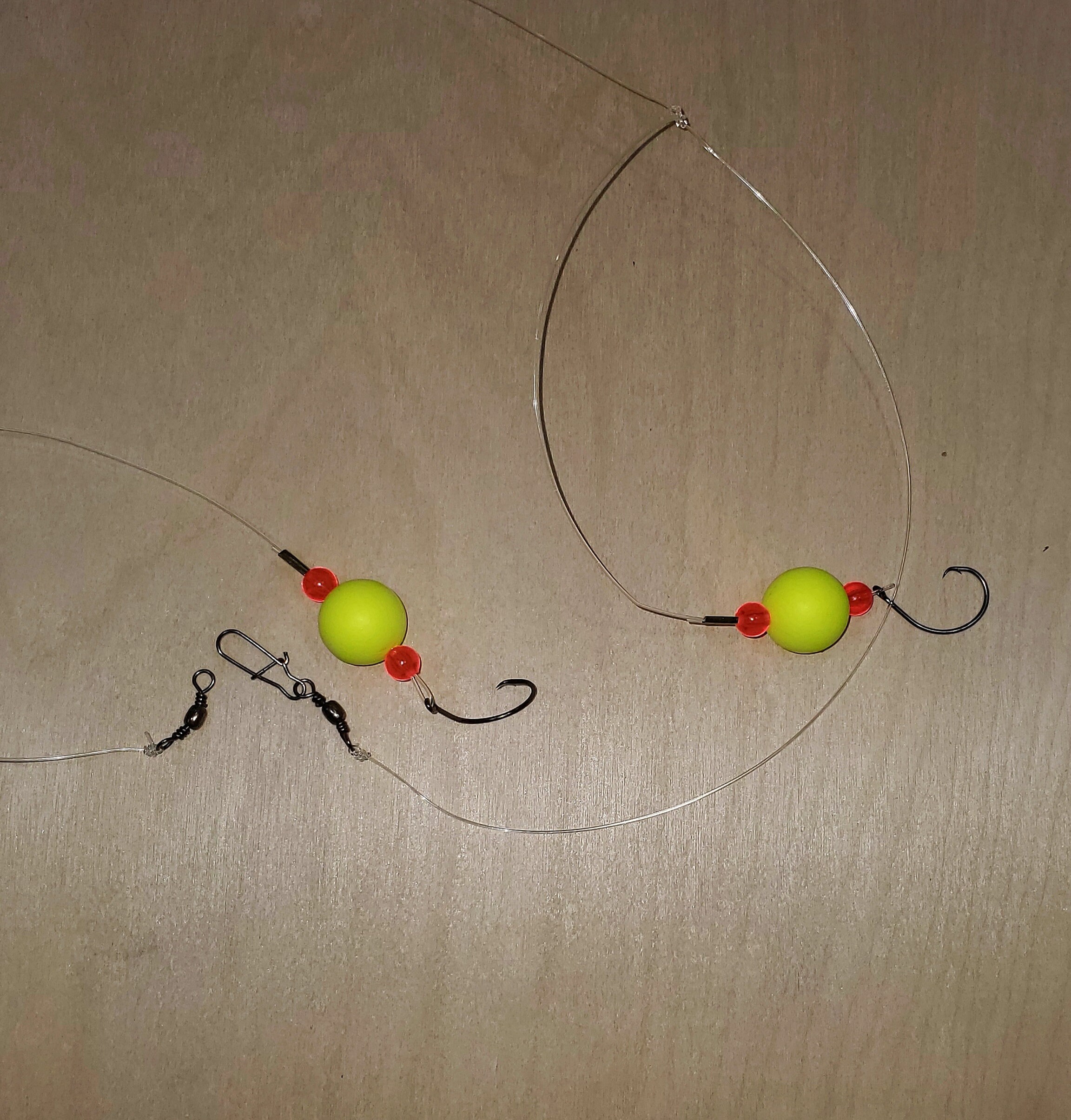 4 Pack Bluefish Surf Rig Double 