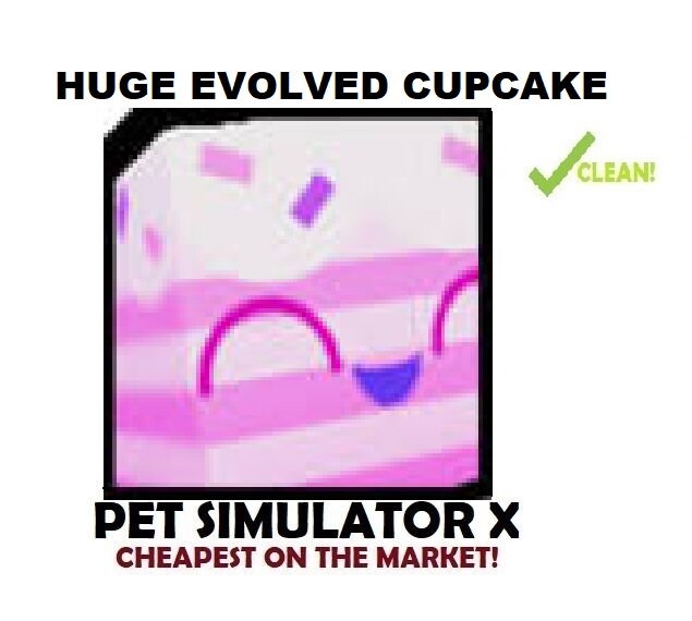 Pet Sim X 3 Logo for Cake/cupcake Toppers (Instant Download) 