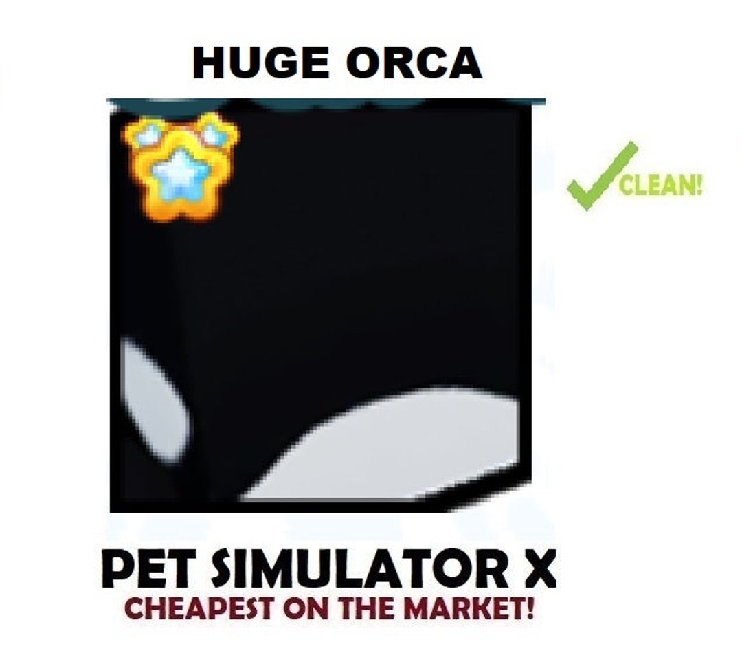 Pet Simulator X Huge Orca - Etsy