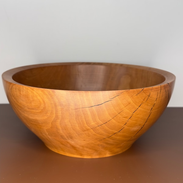 Bradford Pear large wooden bowl