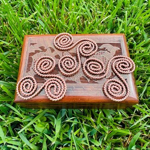 Heddeka Water Elemental Triskelions Water Structuring and Purifying Set of 3 Triskelions 144mhz Sacred Cubit Tensor Tools
