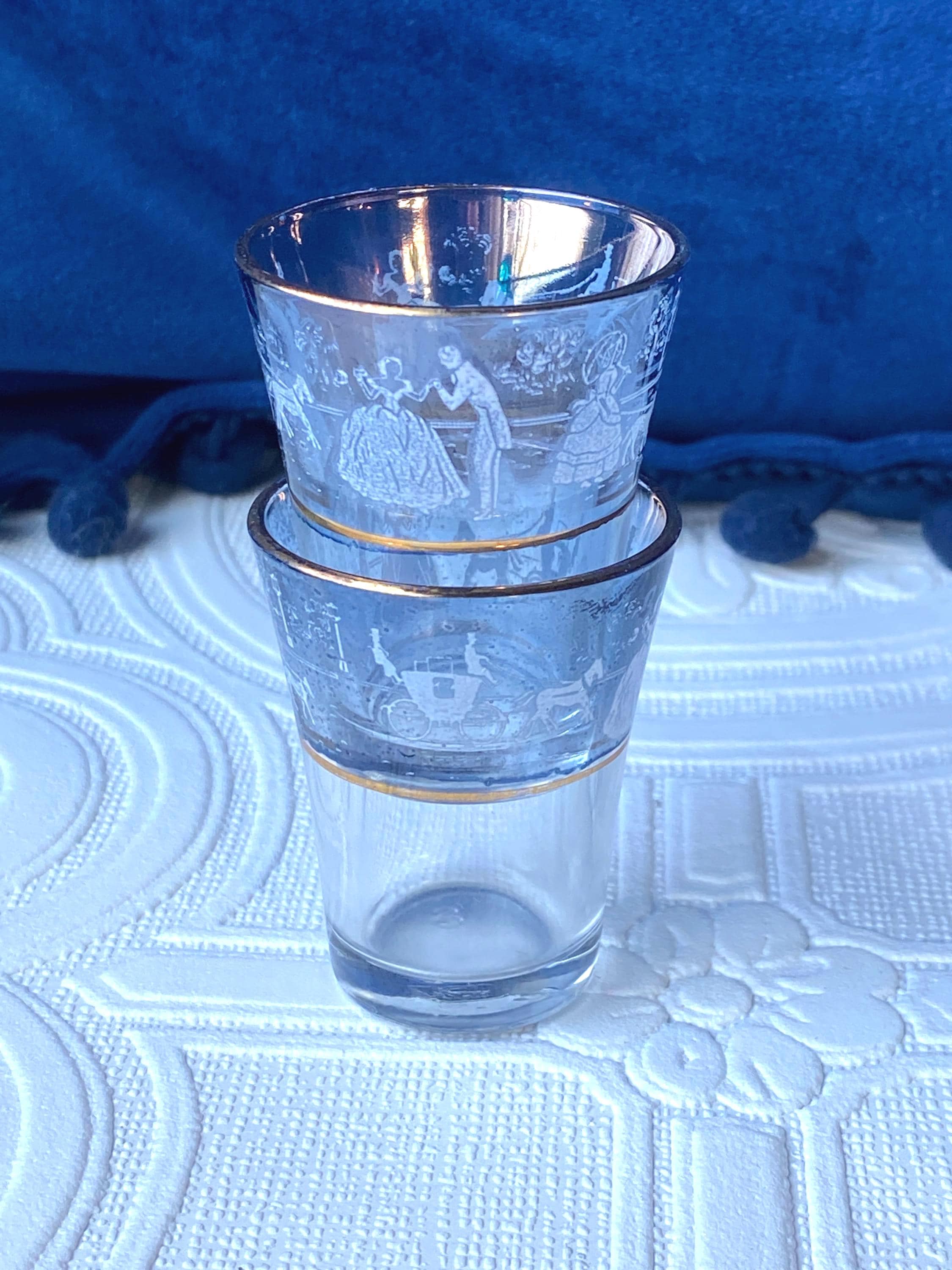 Victorian Bohemian Drinking Glasses - Etsy