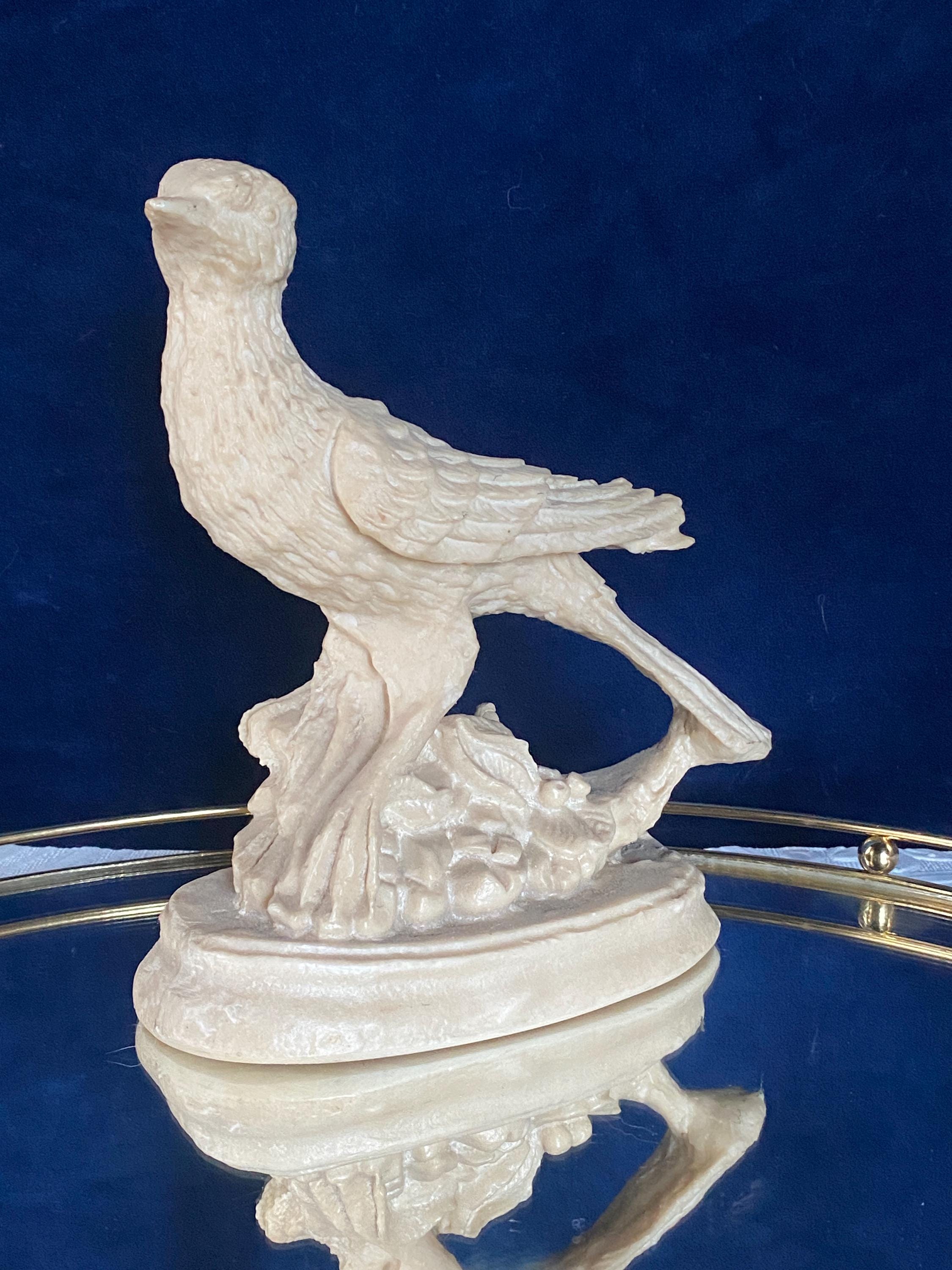 ヴィンテージ樹脂製鳥の彫刻 - Etsy 日本