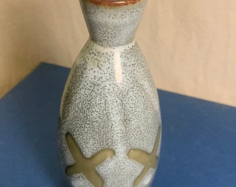 Vintage Studio Pottery Ceramic Vase Sake Carafe