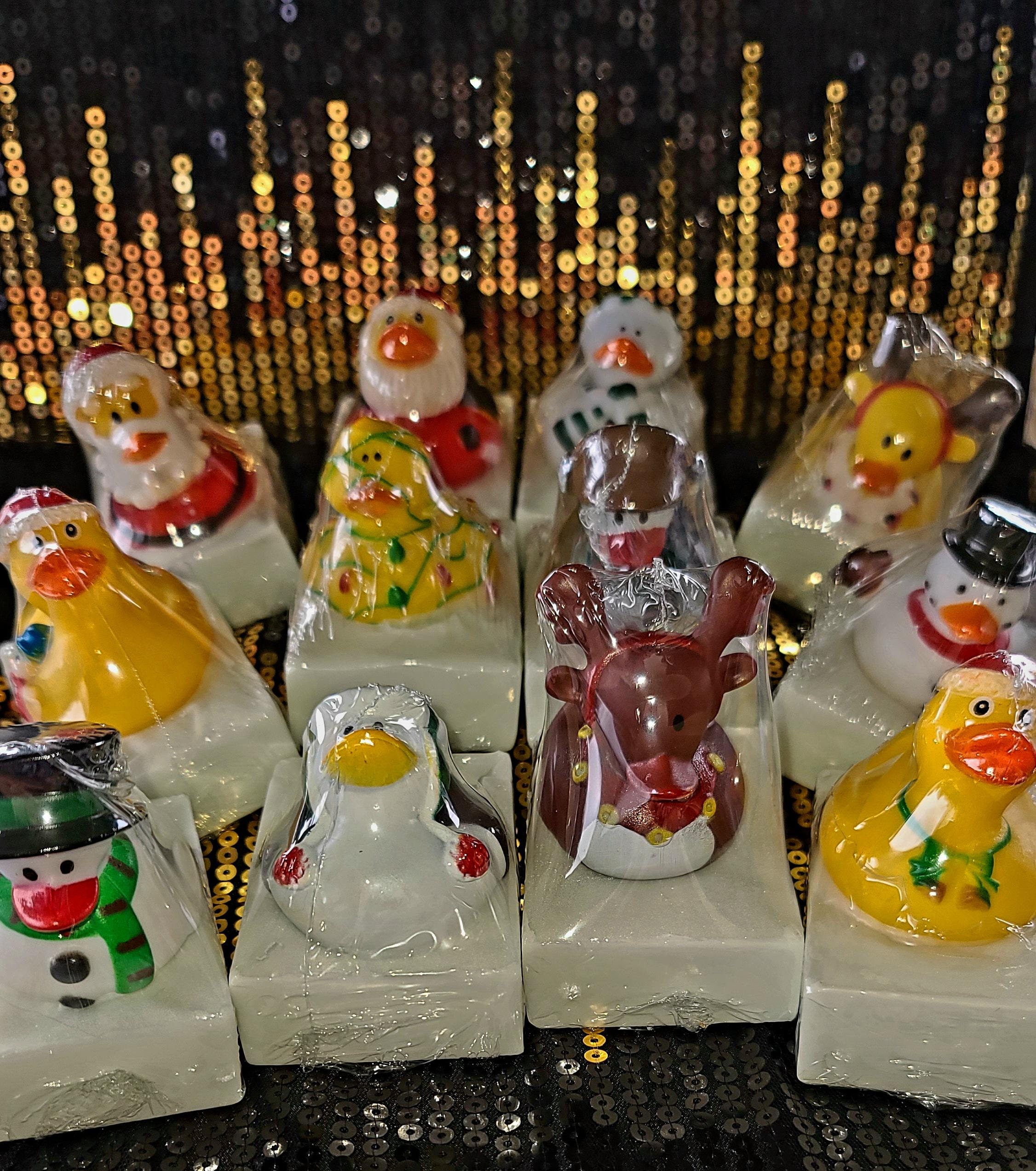 Christmas Quacks ~ Goat's Milk Soap Bar 3.5oz