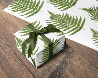 Fern Illustration Wrapping Paper