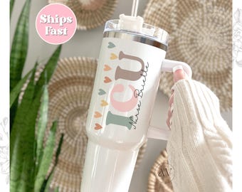 Custom Nurse 40oz Tumbler with Handle Personalized Nurse Appreciation RN Grad Gift LPN Gift for Nurse Tumbler Nurse Thank You Travel Mug