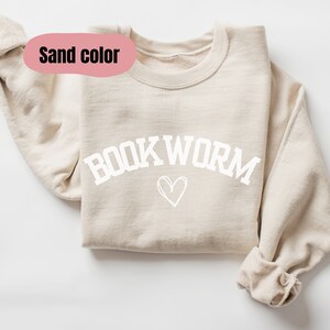 Bookworm sweatshirt, Book Lover crewneck sweater, Bookish sweatshirt, Book club sweatshirt, Book sweater, book club gift