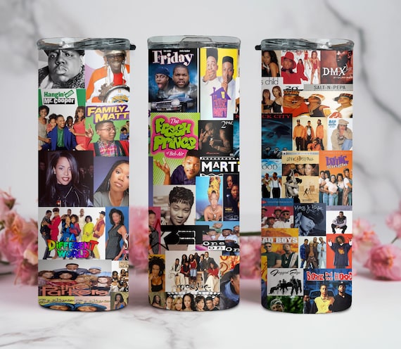 I Love the 90s 20oz Tumbler W/straw & Duo Lids Screw on Flip Top