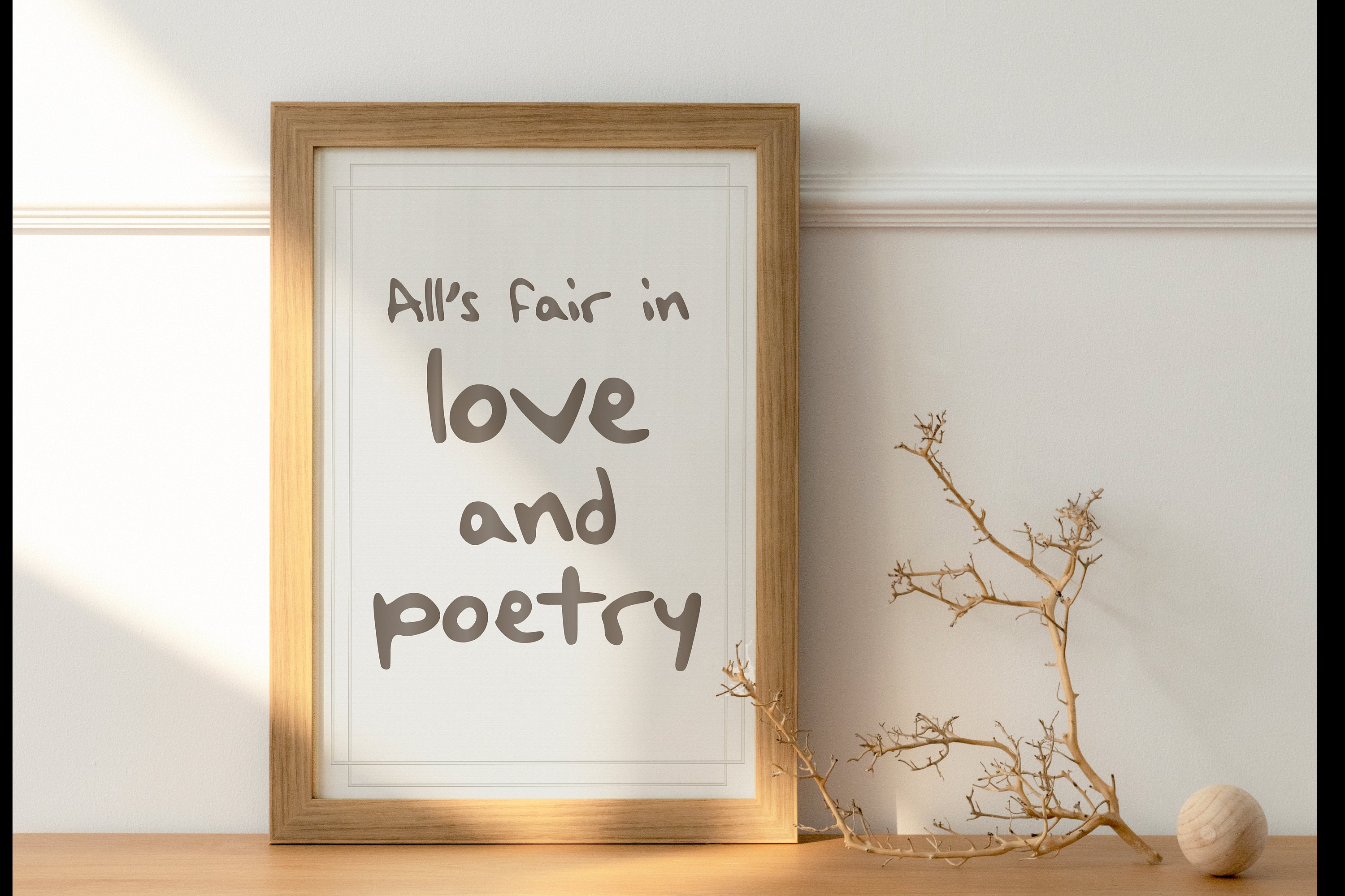 Discover The Tortured Poets Department, Taylor, All's Fair in Love and Poetry, Digital Print