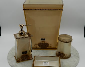 Bombay Bed Bath & Beyond Hollywood Regency Bathroom Set 3 pcs. sold individually