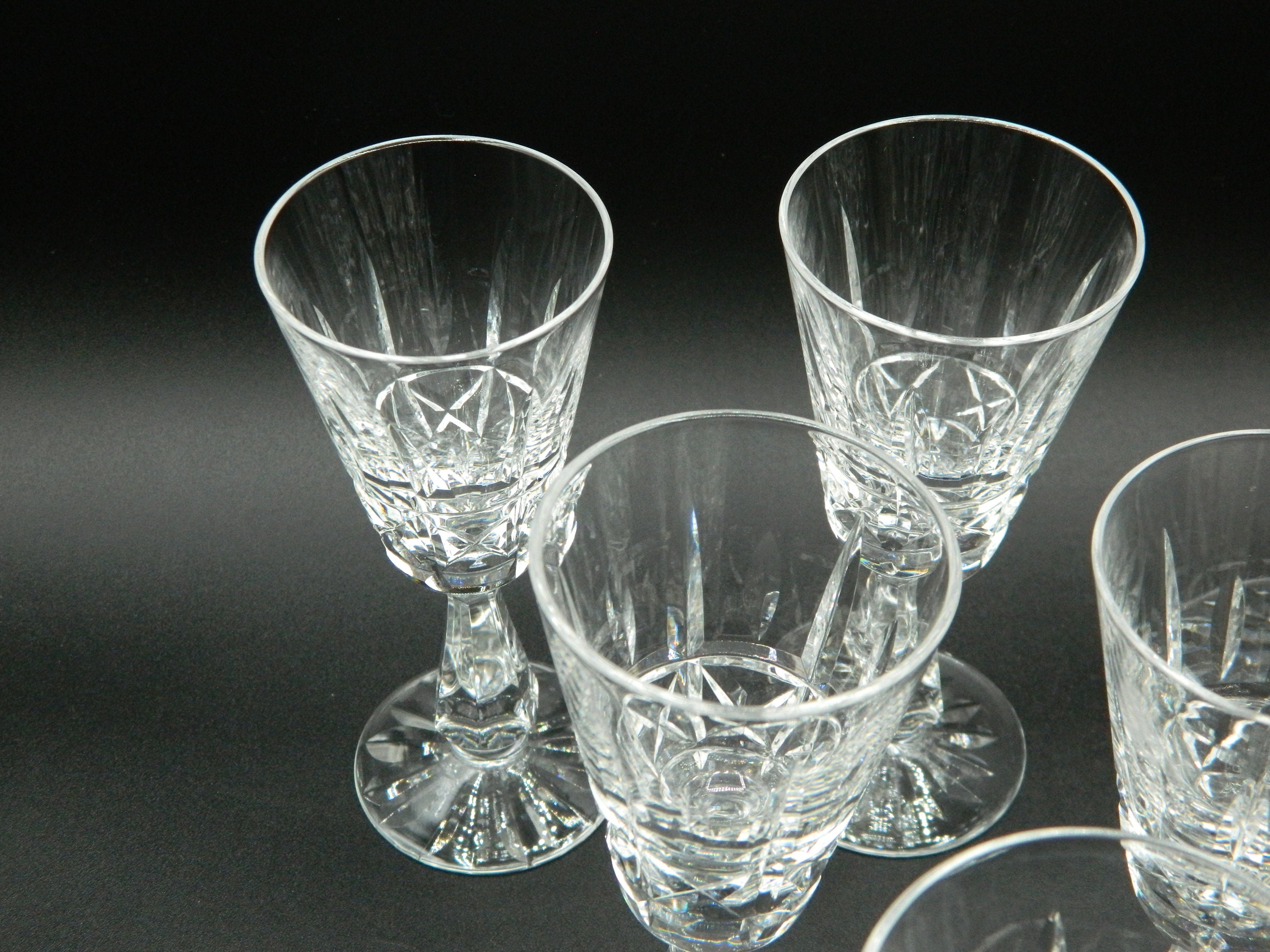Waterford kylemore Pattern Sherry Glasses Set of 6 Etsy