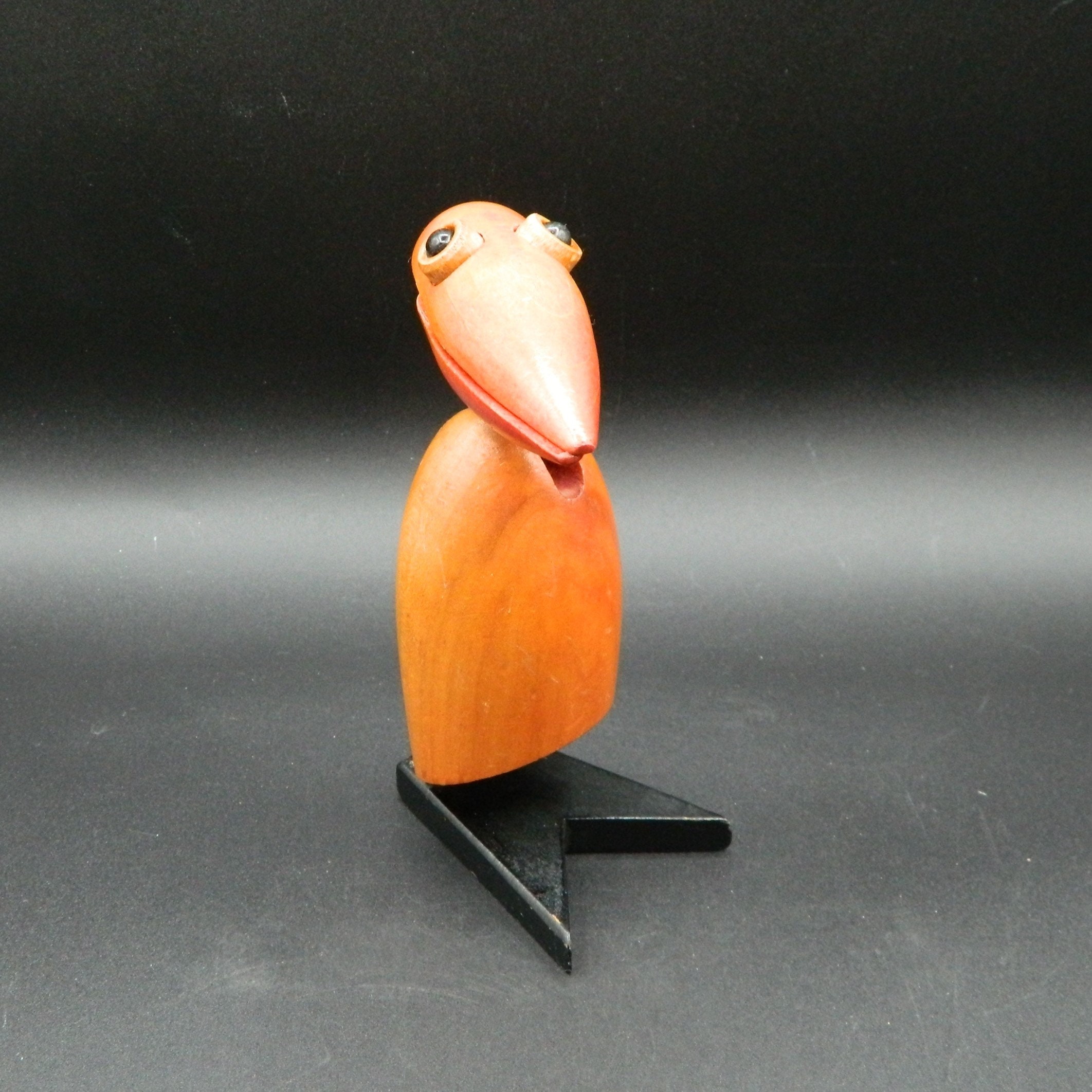 デンマーク60年代激レアJ.V.Orel可愛らしい馬の木彫り兼ペーパー