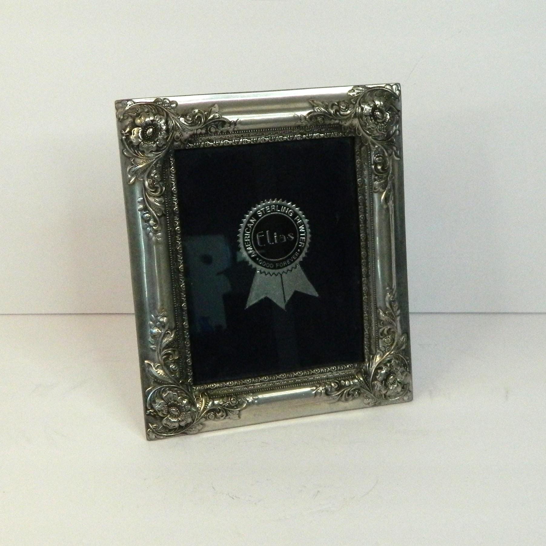 ELIAS AMERICAN STERLING PEWTER フォトフレーム Elias Artmetal American Sterling Pewter Ornate Vintage Frame- 4