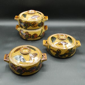 Odagiri Individual Covered Casseroles with lid, Japan