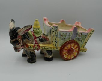 Donkey Burro Large Hand-painted Ceramic Planter