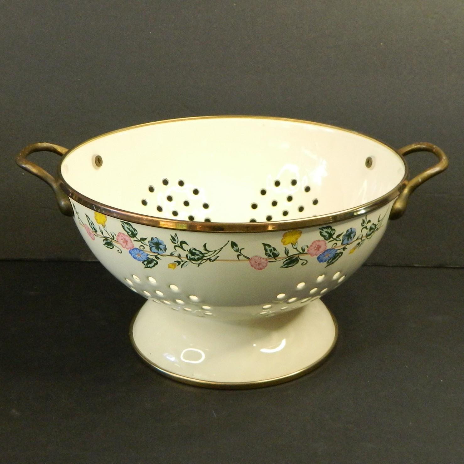 Vintage strawberry colander - Etsy 日本
