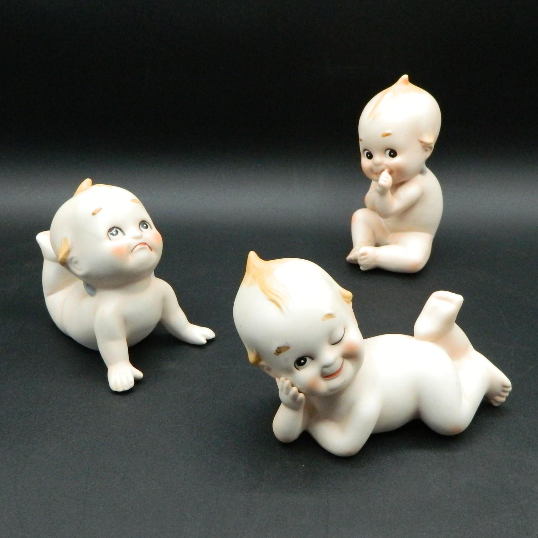 キューピー　ヴィンテージ　陶器　置物　ミニミニフィギュア キューピー ヴィンテージ 陶器 置物 ミニミニフィギュア 【公式通販】