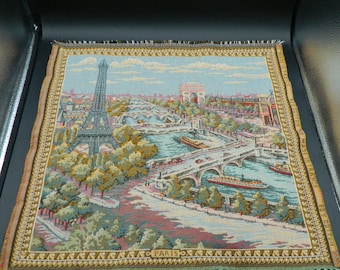 Goblys Vintage Paris Wandteppich 50 cm, 80% Baumwolle, hergestellt in Frankreich