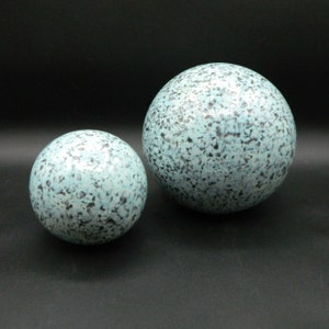 Jaru Pottery Spheres Orbs Postmodern, marked 1985