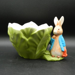 Beatrix Potter Peter Rabbit FW & Co. Teleflora Planter, Ca. 1998