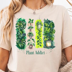 Plant Addict Shirt – Funny Plant Lover Gift for Gardening Moms – Garden T-Shirt Gift for Her – Perfect for Plant Lovers & Gardeners