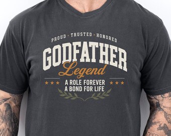 Godfather Shirt, Godfather Proposal Gift, Comfort Colors , Gift For Him