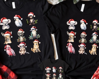 Australian Christmas t shirt , Christmas Shirt , Aussie Christmas , Australiana Christmas , Matching Christmas Shirts, Family xmas gift