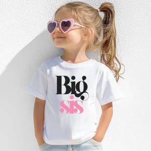 Big Sister T-Shirt, Big Sister Announcement, Big Sister Gift, Pregnancy Announcement Shirt, I&#39;m Going To Be A Big Sister, Promoted To Sister