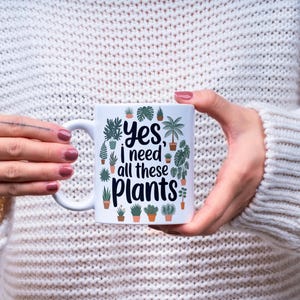 Plant Lover Mug | Gardening Mug | Plant Lover Gifts | Gifts For Gardening Mom | Gardening Gifts | Gardener Mug | Plant Lady Mug | Plant Mug