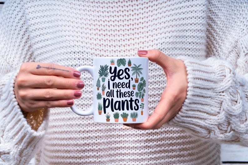 Plant Lover Mug | Gardening Mug | Plant Lover Gifts | Gifts For Gardening Mom | Gardening Gifts | Gardener Mug | Plant Lady Mug | Plant Mug