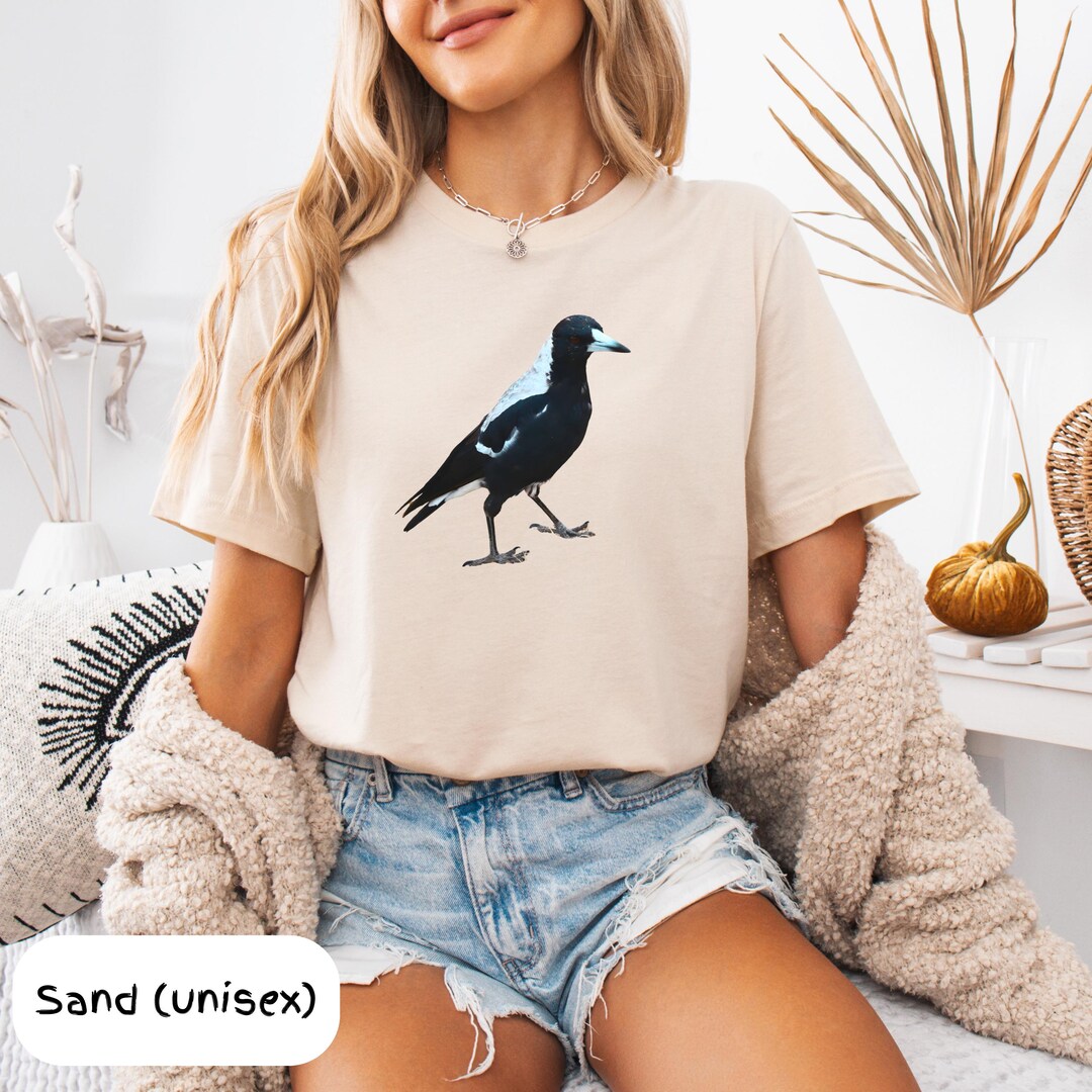 Magpie Merch Magpie Shirt, Australian Birds, Bird Shirt, Birding Gift, Gift for Bird ...
