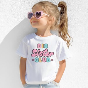 Big Sister T-Shirt, Big Sister Announcement, Big Sister Gift, Pregnancy Announcement Shirt, I&#39;m Going To Be A Big Sister, Promoted To Sister