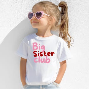 Big Sister T-Shirt, Big Sister Announcement, Big Sister Gift, Pregnancy Announcement Shirt, I&#39;m Going To Be A Big Sister, Promoted To Sister
