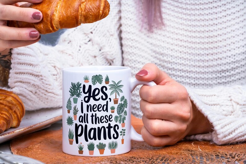 Plant Lover Mug | Gardening Mug | Plant Lover Gifts | Gifts For Gardening Mom | Gardening Gifts | Gardener Mug | Plant Lady Mug | Plant Mug