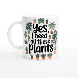 Plant Lover Mug | Gardening Mug | Plant Lover Gifts | Gifts For Gardening Mom | Gardening Gifts | Gardener Mug | Plant Lady Mug | Plant Mug