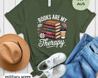 Book Lover T-shirt, Bookish Outfit, Book Club Clothing, Bookworm Tee, Reading Teacher Tshirt, Librarian Gift, Reader Merch, Gift for Reader