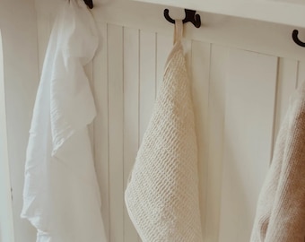 Sisal Washcloth | Body Scrub Natural | Body Scrubber | Wash Cloth | Soap Saver | Eco Friendly Product | Compostable