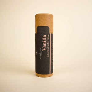 Vanilla Lip Balm | Tallow Lip Balm | Chapstick | Lip Butter | Eco Friendly Lip Balm | Shea Butter Lip Balm | Beeswax Lip Balm